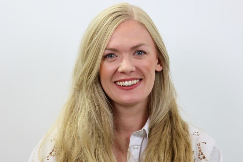 Natalie Hill, former apprentice and now Head of Change and Service Improvement