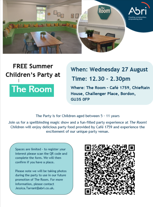 WHB Childrens Summer Session at The Room